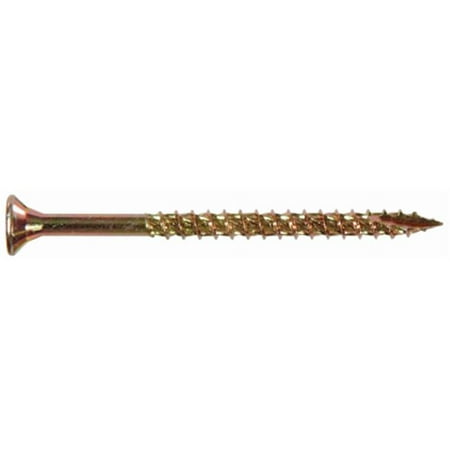 

Hillman Fasteners 42469 No. 8 x 1.75 in. All Purpose Wood Screws- Yellow Zinc