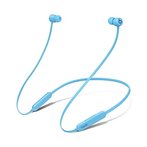 Auriculares Bluetooth portátiles inalámbricos Beats Flex con micrófono incorporado - Flame Blue (Renovados)