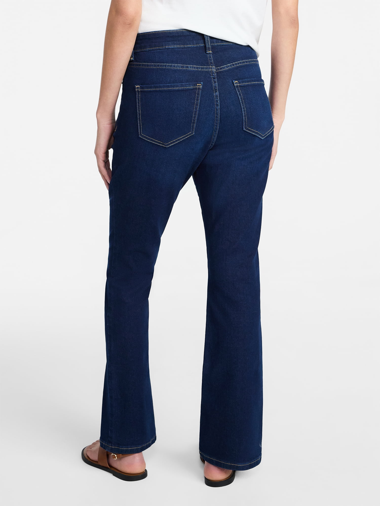 Time and Tru Women's Mid Rise Bootcut Jean, Sizes 0-22