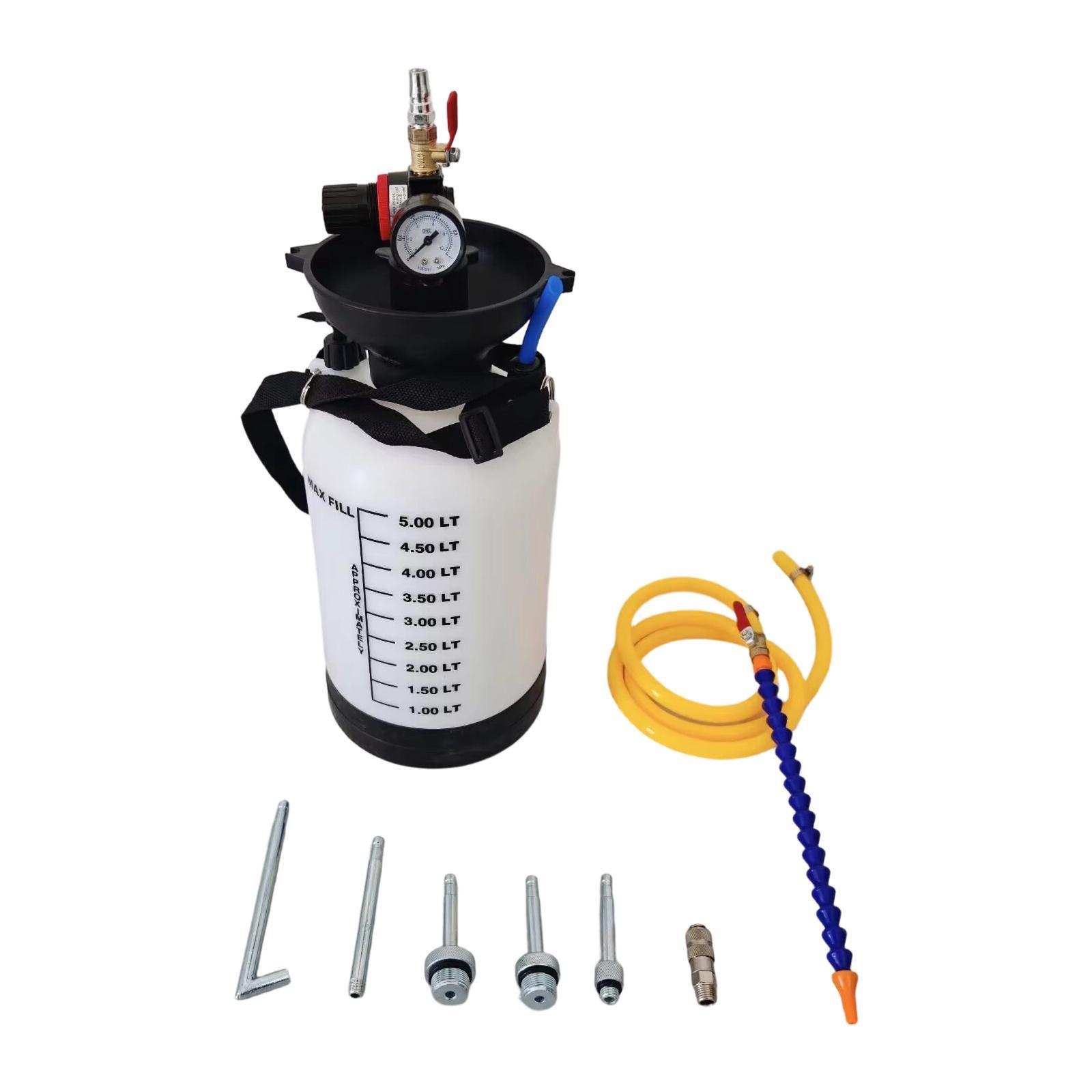 Colaxi Pneumatic Transmission Fluid Pump Wear Resistant Durability Premium Portable High Performance Professional Gearbox Oil Filler 5L