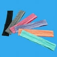 thumbnail image 3 of Diademas de fitness para mujer, diadema deportiva para mujeres y hombres, diadema para el sudor para hombres y mujeres, diademas absorbentes del sudor 1 pieza (rojo), 3 of 5