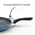 thumbnail image 2 of Starbasix 12" (30cm) Fry Pan, Non-Stick, Pressed Aluminum, Easy Cleaning, Blue, 2 of 5