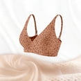 thumbnail image 5 of Soyumi Women's Seamless Wireless Push Up Bras with Support and Lift No Underwire Bralettes Full Coverage Sport Everyday Bra, Khaki, 5 of 6