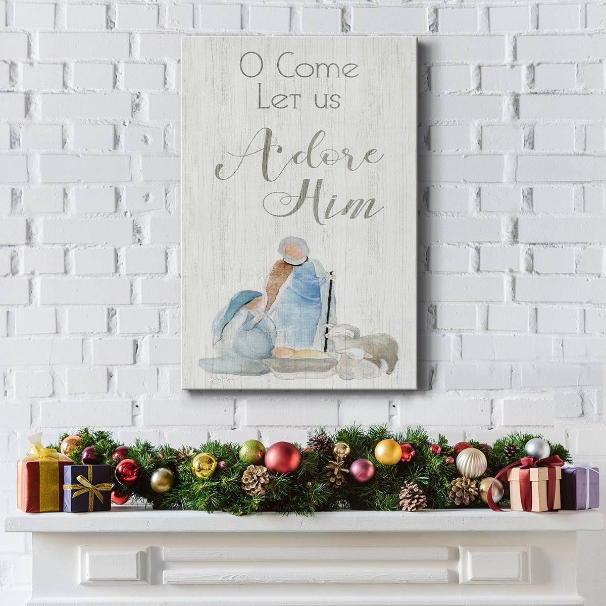 Adore Him- Gallery Wrapped Canvas