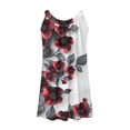 thumbnail image 4 of Hvot&aat Summer Dresses for Women Beach Floral Sundress Sleeveless Dress Cover Up Casual Loose Boho Tank Dress, 4 of 4