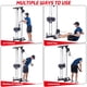 thumbnail image 4 of Máquina de Poleas para Gym en Casa - Sistema de Lat Pulldown y Remo Montado en Pared, 5 en 1, Capacidad 400 lbs, negro, 4 of 8