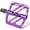Purple, variant on BUCKLOS MTB Flat Pedals Mountain Bike Pedals,3 Bearings Road Bike Bicycle Pedals Adult，CNC Aluminum Alloy Non-Slip for BMX/Gravel Bike/Hybrid Bike 9/16"