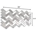 thumbnail image 2 of Retro-Art 3D Wall Panels, Mosaic Roses, PVC, 2 of 4