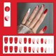thumbnail image 2 of Uñas postizas acrílicas Yuxing 24 piezas color piel, 2 of 5