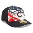 thumbnail image 3 of Men's New Era Navy Chicago Cubs 2022 4th of July Low Profile 59FIFTY Fitted Hat, 3 of 6