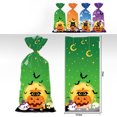 thumbnail image 4 of Halloween Con Lazos Bolsas para Envolver Regalos (gato Calabaza 4 en 1) 50 Uds., 4 of 4