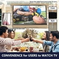 thumbnail image 6 of AYAMAYA Outdoor TV Cover 600D Waterproof Screen Protector 43" 50" 55" 65" 65" Ultra-Thin, 6 of 8