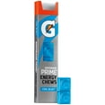Gatorade Prime Energy Chews, Cool Blue, 1 oz Sleeve