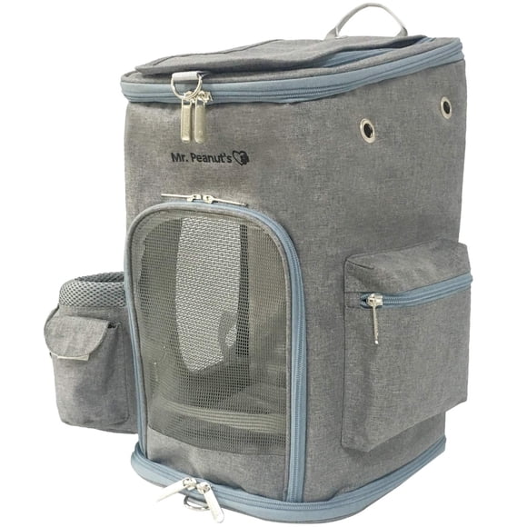 Mochila portabebés Mr. Peanut's para perros y gatos Deja Blue