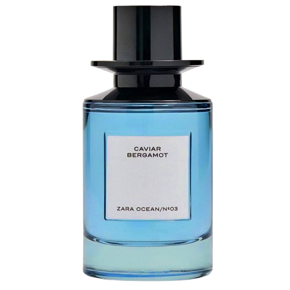 Zara Caviar Bergamot Cologne for Men Long Lasting Fragrance Elegant Modern Sophisticated Eau de Parfum 100ml (3.38 fl. oz.)