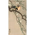 thumbnail image 3 of Koson, Ohara 9x14 Black Modern Framed Museum Art Print Titled - Songbirds on Cherry Branch, 1900-1910, 3 of 5