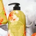thumbnail image 2 of Jigott Hibiscus Perfume Body Wash 25.3 fl oz (750ml),  For Dry Skin, Vitality and Radiant Skin, Antioxidant, Lively Skin, Comfort and Stability., 2 of 3