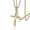 Gold, variant on The Movie Fast and Furious Pendant Dominic Toretto Cross Men's Necklace Pendants For Men Jewelry Crystal Gift