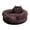 Brown, variant on PrimeGo Plush Cat Calming Bed Cute Shape Dog Donut Bed with Raised Head And Neck Support Pads Cozy Pet Round Cuddler Bed for Cats Puppies
