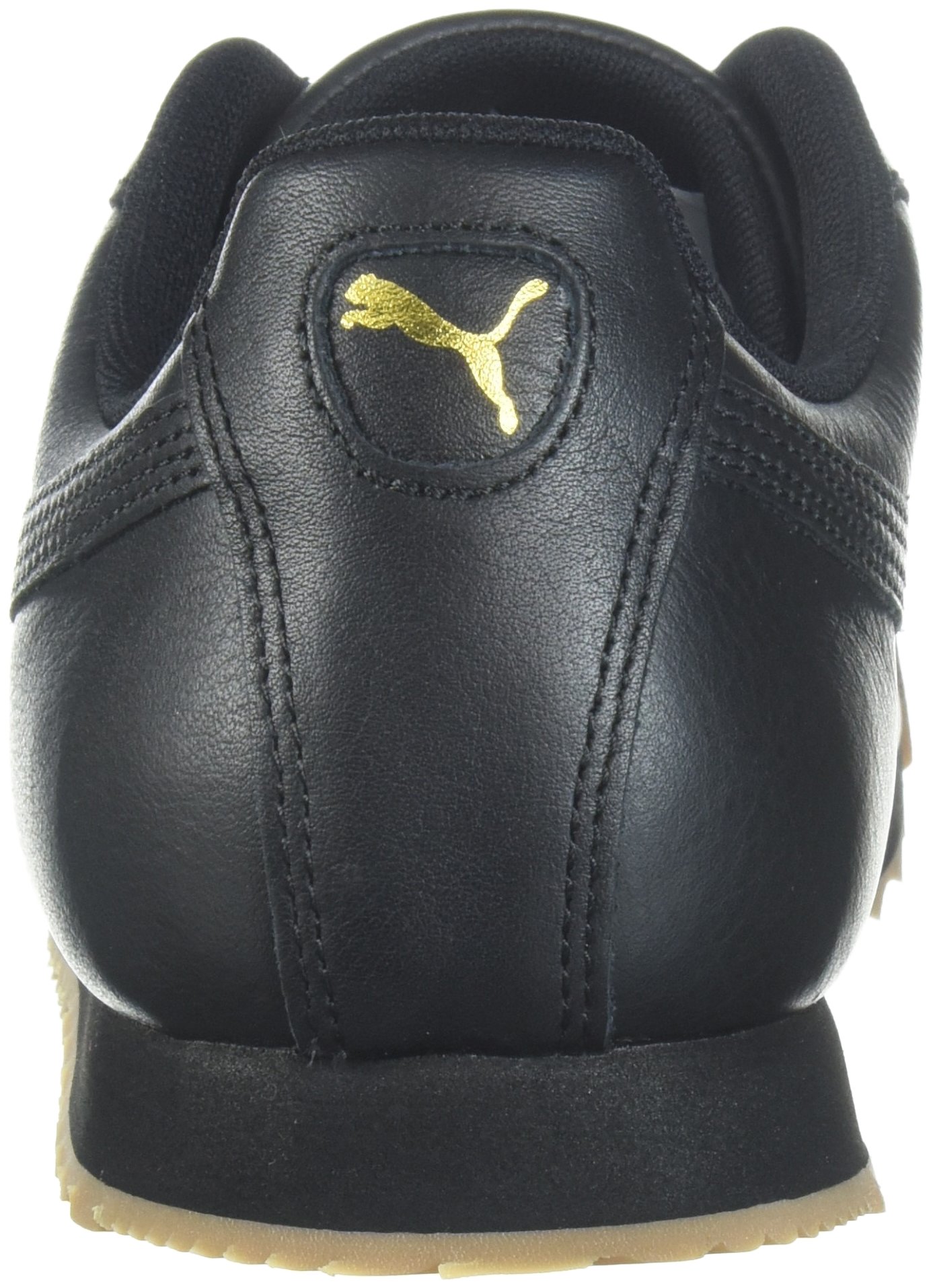 PUMA 366408-02 : Men's Roma Classic Gum Sneaker Black Team Gold (10 D(M) US) - image 4 of 8
