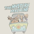thumbnail image 2 of Scooby Doo The Mystery Machine Adult Sand Long Sleeve Hoodie-Small, 2 of 7