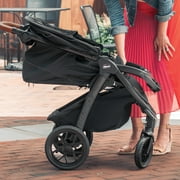Chicco Bravo® Primo ClearTex® Trio Travel System Stroller with KeyFit Max Zip ClearTex® Infant Car Seat - Somerset (Black), New