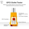 YruYptpaln Tester For Products Electrical Receptacle Tester Plug Tester