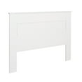 thumbnail image 3 of Prepac Select Flat Panel Headboard, Queen, White, 3 of 6