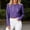 Purples, variant on Women's Backless Cropped Hoodie Sweatshirt Long Sleeve Workout Activewear Pullover, Solid Color Hoodie Daily Wear Blue XXL