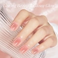 thumbnail image 3 of AZUREBEAUTY Jelly Nude Pink Gel Nail Polish 18ML – Sheer Translucent Milky Pink Soak Off UV/LED Gel Polish for Natural Nails, 3 of 9