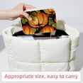 thumbnail image 6 of Thanksgiving Pumpkin Leaves Velvet Portable Travel Organizer with Removable Compartment - Gift, Jewelry Boxes, Necklace, and Jewelry Organizer, 6 of 7