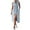 Light Blue, variant on Denim Dress for Women Sleeveless Button Down Belted Jean Shirt Dress Casual Summer Split Front Midi Dresses