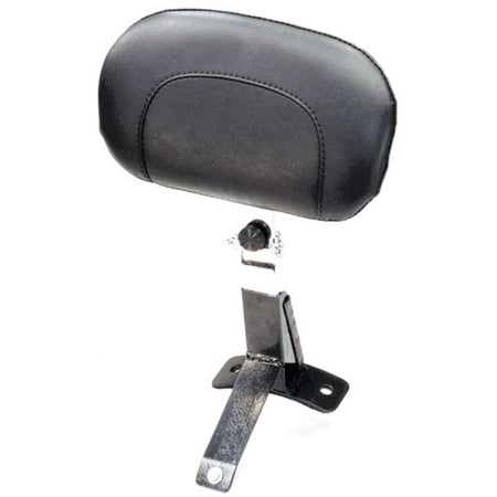 Mustang Driver Backrest Kit Smooth Fits 10-12 Harley-Davidson FLHTK Ultra Limited
