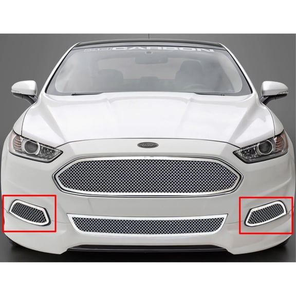 2013-2016 Ford Fusion Stainless Steel Polished Finish 1.8 Mm Wire Mesh Mesh Grille