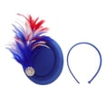 thumbnail image 1 of unbranded Fascinador Con Plumas Liviano Y Para Fiestas Y Sesiones Fotográficas, 1 of 6