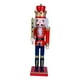 thumbnail image 3 of Cascanueces Marioneta Adorno de Regalo Coleccionable Escultura Tradicional para Temática Rojo, 3 of 7