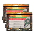 thumbnail image 2 of Duck on Water with Sunset 2 Pack Pencil Pouch for 3 Ring Binder Smooth Zipper Folders with Pockets Clear Window Pencil Case, 2 of 6