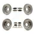 thumbnail image 1 of Transit Auto Front Rear Disc Brake Rotors and Semi-Metallic Pads Kit for Car Fiat 500 K8F-101430, 1 of 11