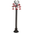 thumbnail image 2 of Meyda Lighting 63" High Pink Tiffany Pond Lily 12 Light Floor Lamp, 2 of 2