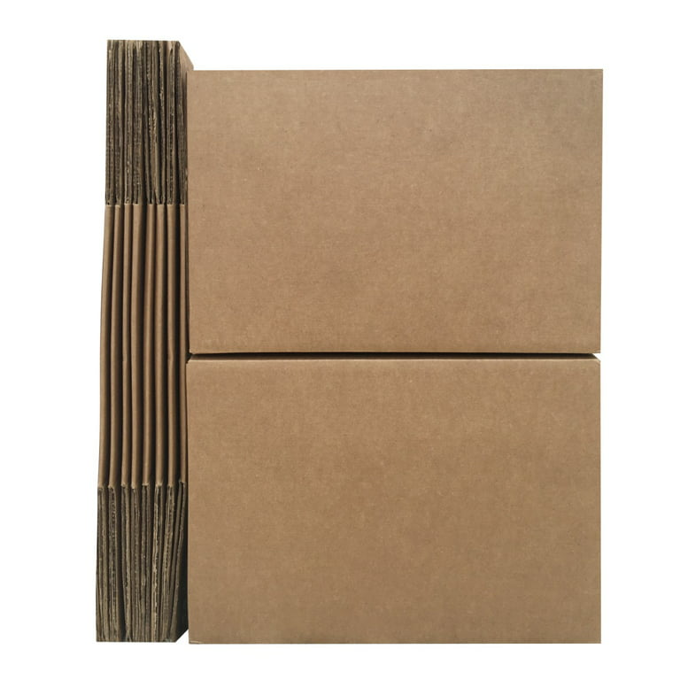  Uboxes Moving Boxes with Handles, 10 Premium Large, 18 x 18 x  24, Brown, BOXINDSLAR10 : Box Mailers : Office Products
