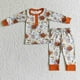 thumbnail image 1 of Ropa de dormir de Halloween para niños, conjunto de pantalones de fantasma de calabaza para niños, pijamas para niños, ropa para bebés, ropa para niños, venta al por mayor, 1 of 2