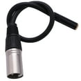 thumbnail image 6 of 0. Wire 3 Pin Xlr Male to 3.5Mm Female Connector Microphone Adapter, 6 of 8