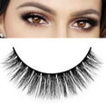 thumbnail image 3 of False Eyelashes Lashes Natural Look Thick Short 3D Faux Mink Lashes Strip 10mm Reusable Soft Wispy Lashes Pack Vegan Natural Lashes 10 Pairs(Natural Short lashes), 3 of 4