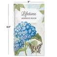 thumbnail image 3 of Hydrangea Lifetime Address Book- 94 pages/47 sheets Spiral Comes with Stickers to Cover up Outdated Addresses, 3 of 6