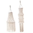 thumbnail image 1 of Pantalla de Lámpara de Macramé de , 2 Uds., Cubierta de Pantalla Colgante de tejado Bohemio Tejida para Oficina Gloria Pantalla Macramé, 1 of 9