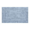 thumbnail image 2 of Home Weavers Classy Bathmat 100% Cotton Tufted Bath Rug, Extra Soft and Absorbent Bath Rugs, Non-Slip Bath Mats, Machine Washable bath rugs for Bathroom, 24"x40" Rectangle, Blue, 2 of 9