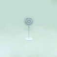 thumbnail image 3 of Juguete de Muebles de 1:12 Zulema Ventilador de Pedestal de Piso blanco Abanico en miniatura, 3 of 5