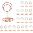 thumbnail image 1 of GFDYREE Ronteda Table Number Holders 20Pcs - 2 Inch Mini Table Number Stands Short Place Card Holder for Wedding Reception Party Graduation Restaurant Office Home Photo Picture Memo Display, 1 of 7