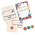 thumbnail image 6 of 18 Pieces Kids Birthday Party Invitations for Boy Girls Birthday Party Invitations Cards with Stickers Party Supplies, 6 of 8