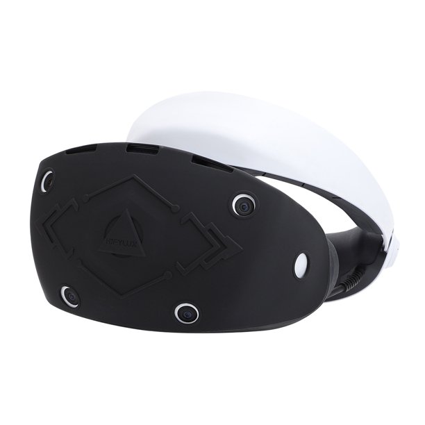 Funda protectora de silicona para Audífonos VR para PS VR2 (negro amarillo) Tmvgtek libre de BPA